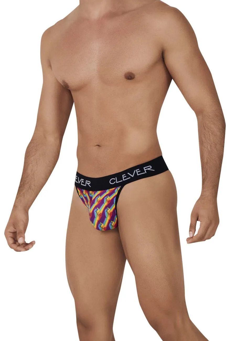 Clever 0560-1 Pride Thongs Color Grape