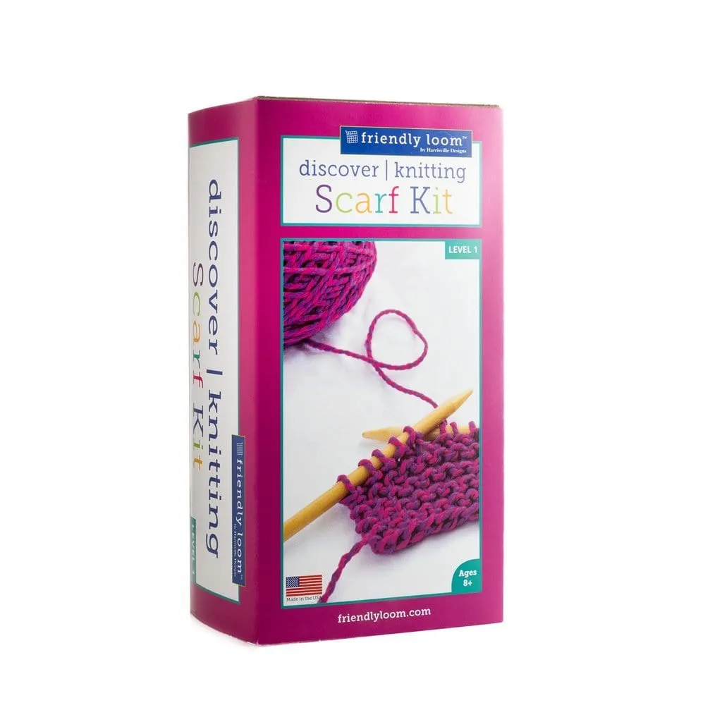 Creative Knitting Scarf Kit