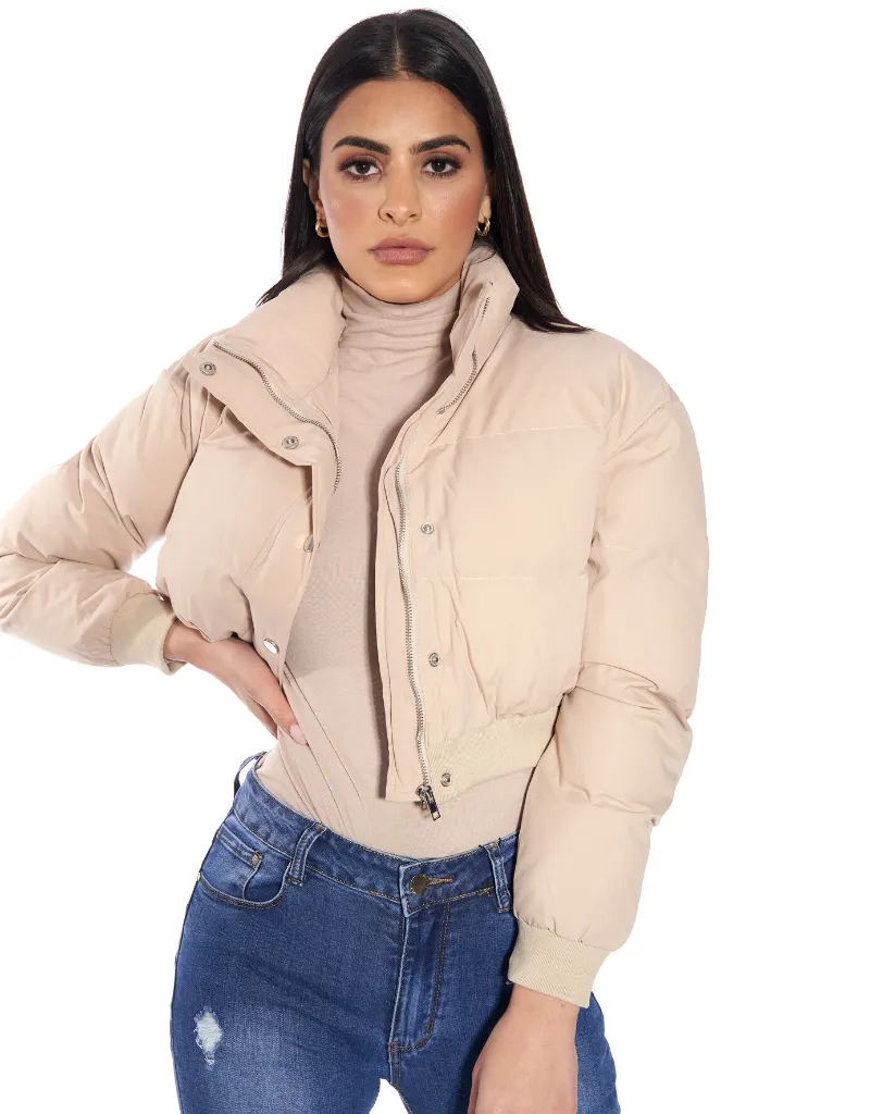 Crop Puffy Jacket