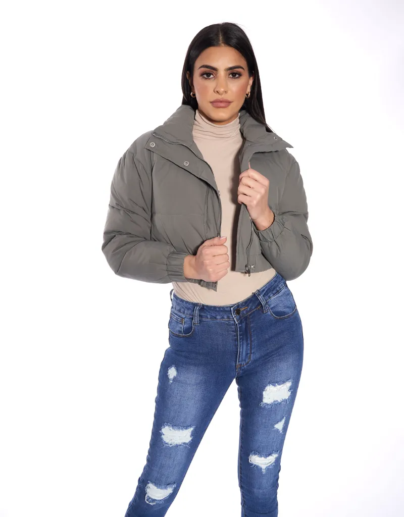 Crop Puffy Jacket