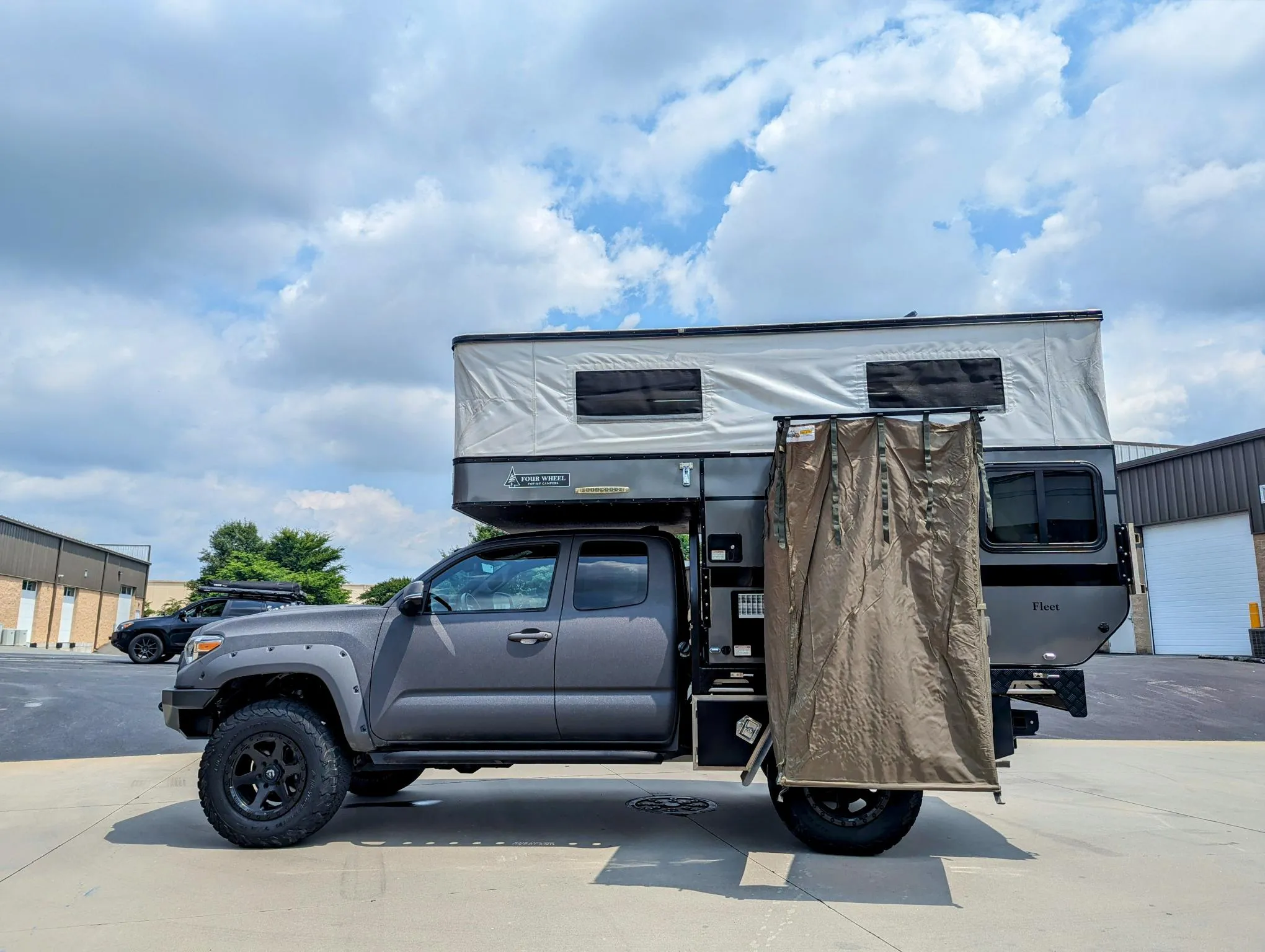 Customer Classified: 2020 Tacoma and Flatbed Four Wheel Camper Combo