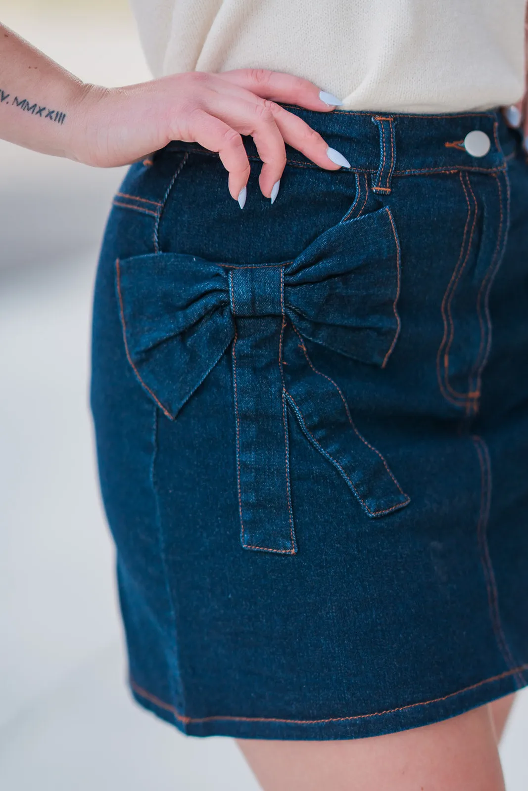 Darling Denim Skirt