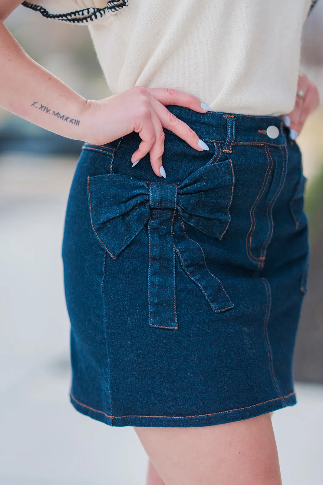 Darling Denim Skirt