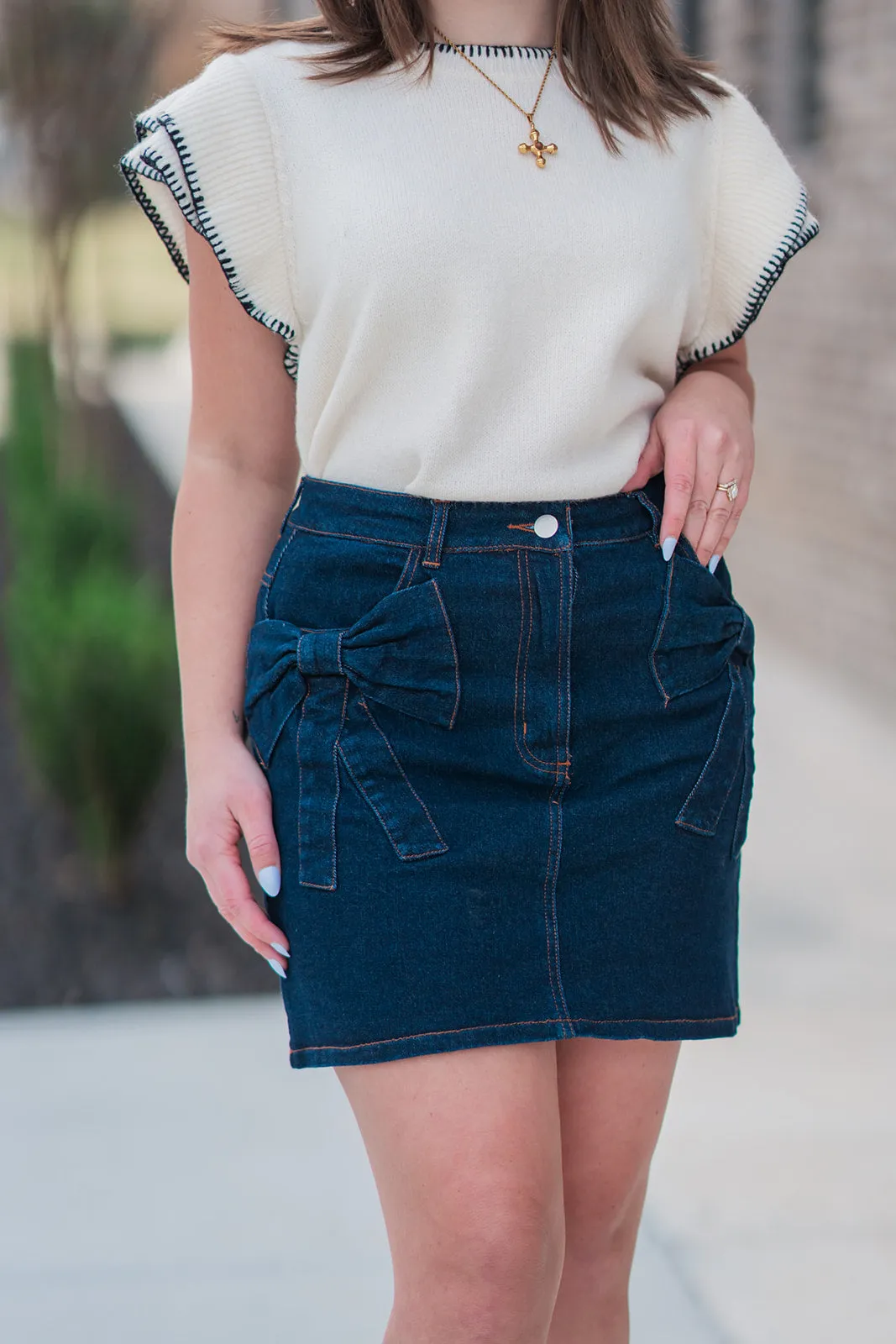 Darling Denim Skirt