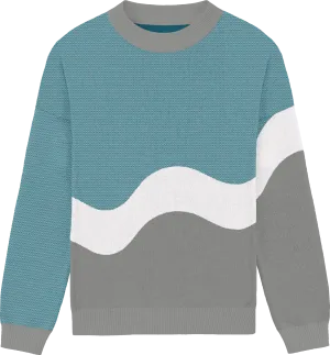 Demiboy Squiggle Crewneck