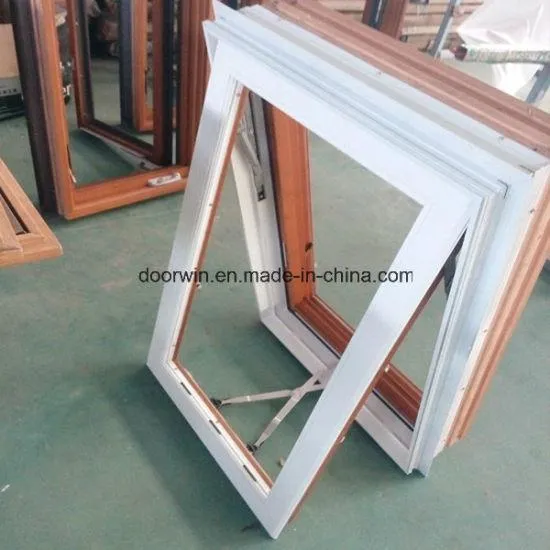 DOORWIN 2021White Color Thermal Break Aluminium Teak Wood Casement Window - China Wood Alumium Window, Wood Aluminium Window