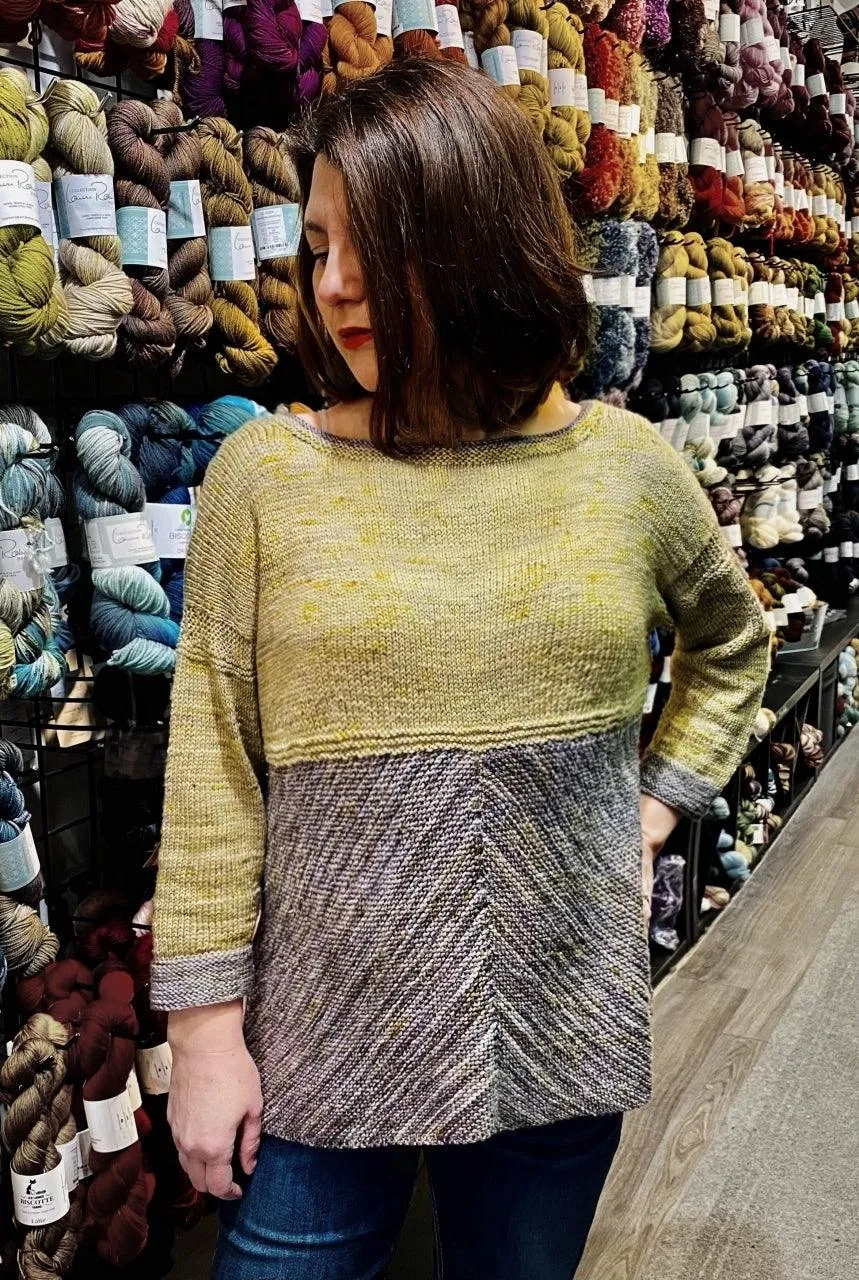 Down To The Stream | Pull Oversize free pattern