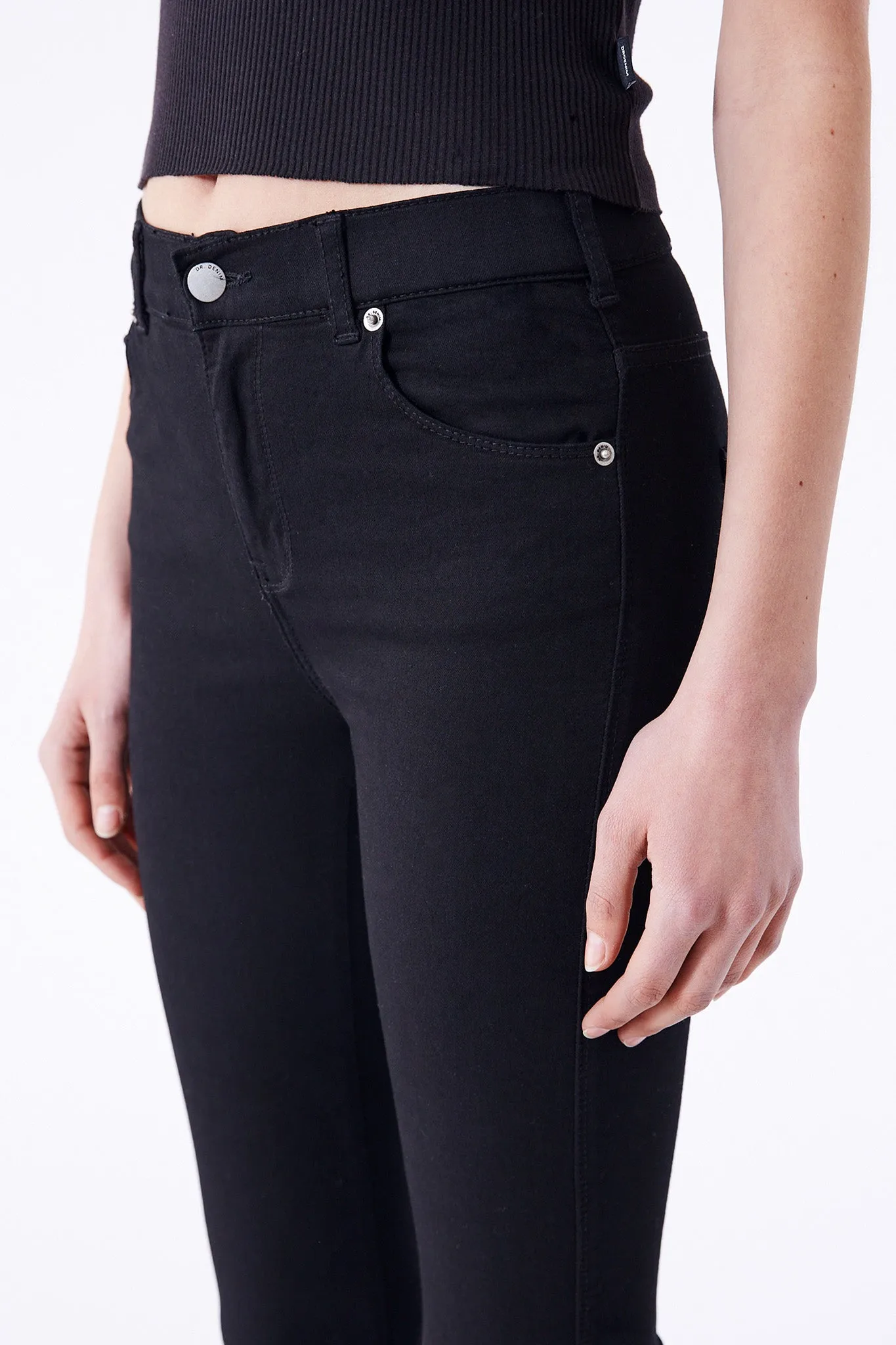 DR DENIM Macy Jeans Black