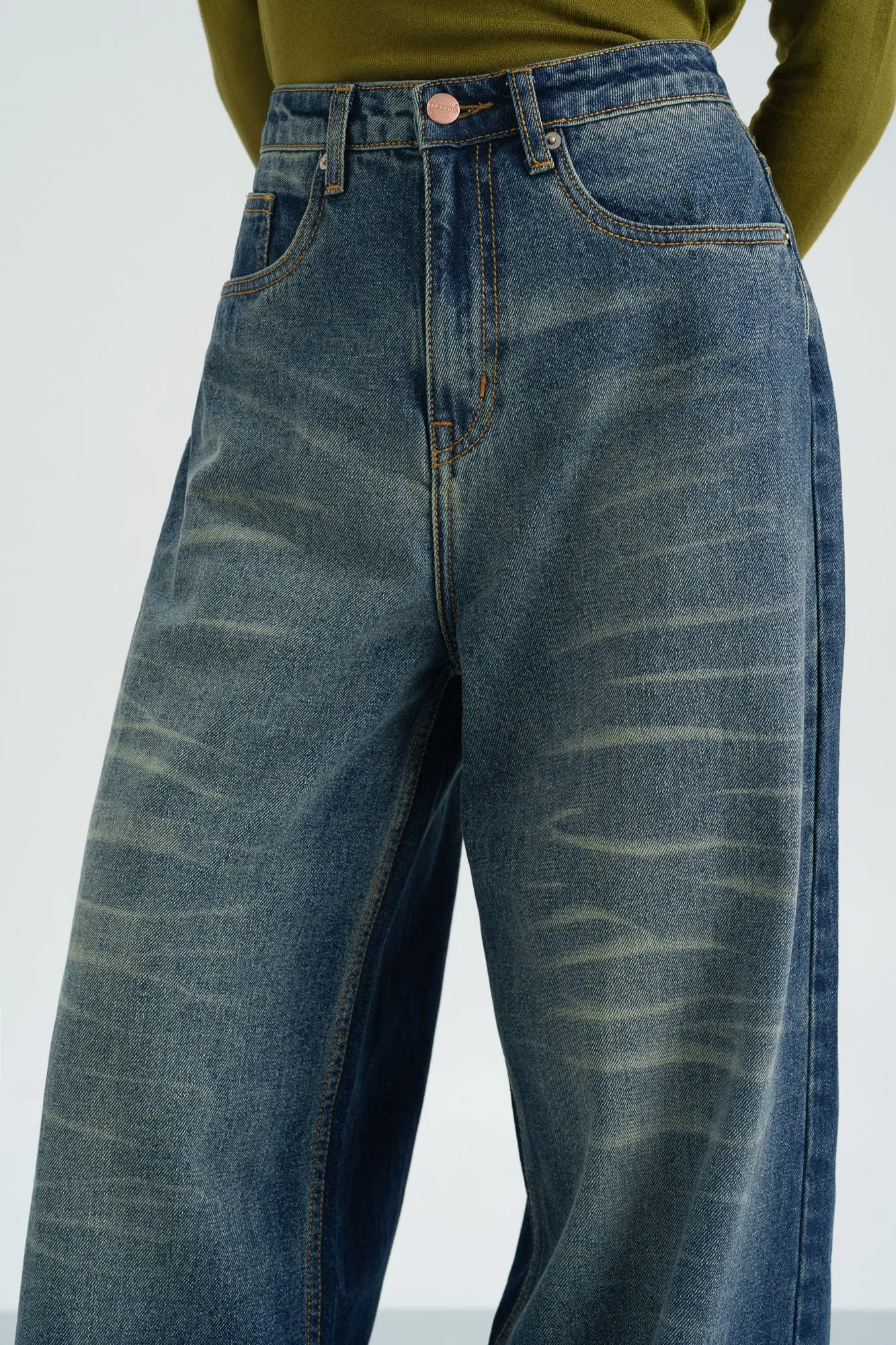 Dreamscape Denim Super Wide Flare Jeans