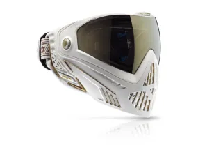 Dye i5 Paintball Goggle Mask - White / Gold