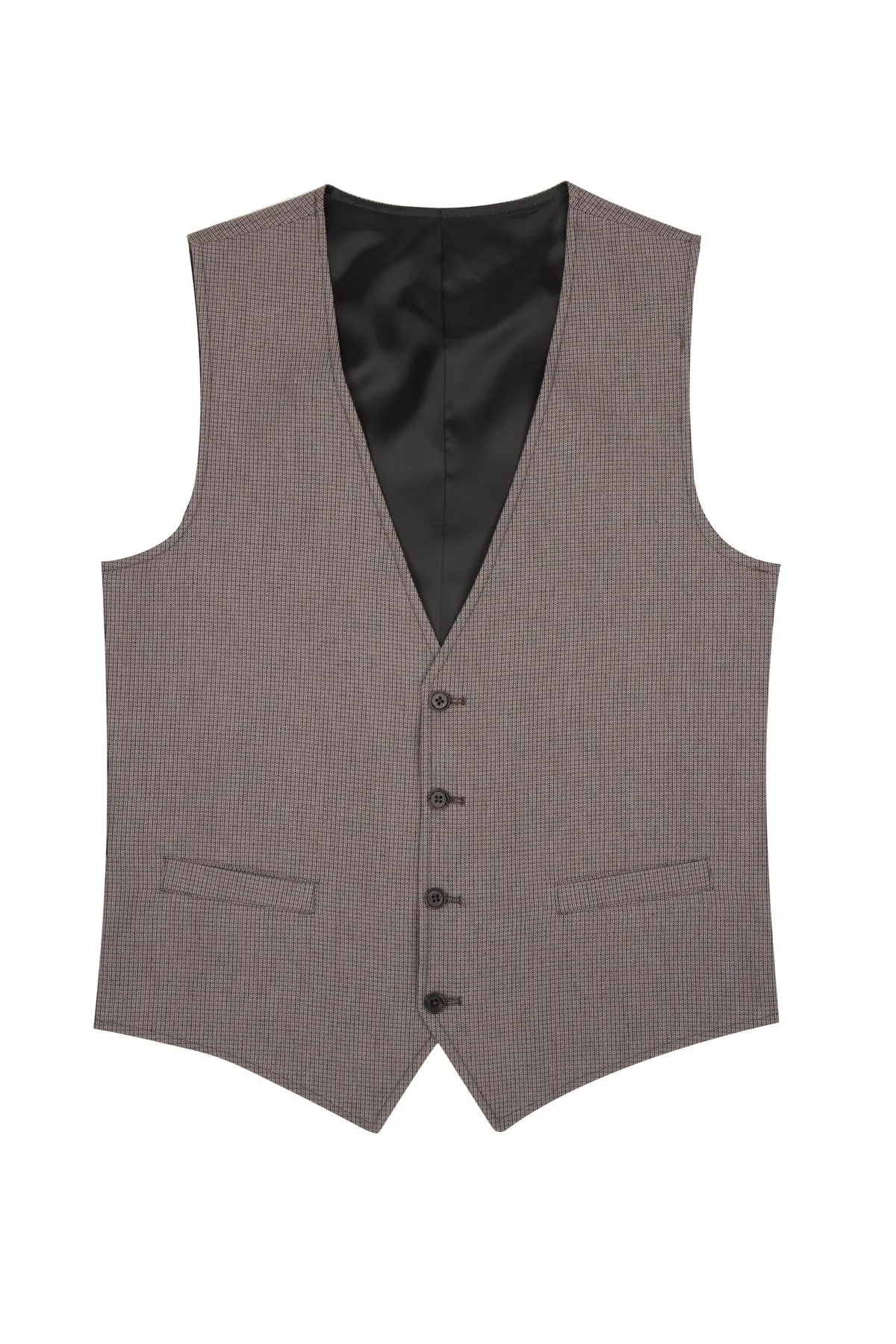 Dynamic Fit Jonas Cotton Brown Padded Vest, Brown K.