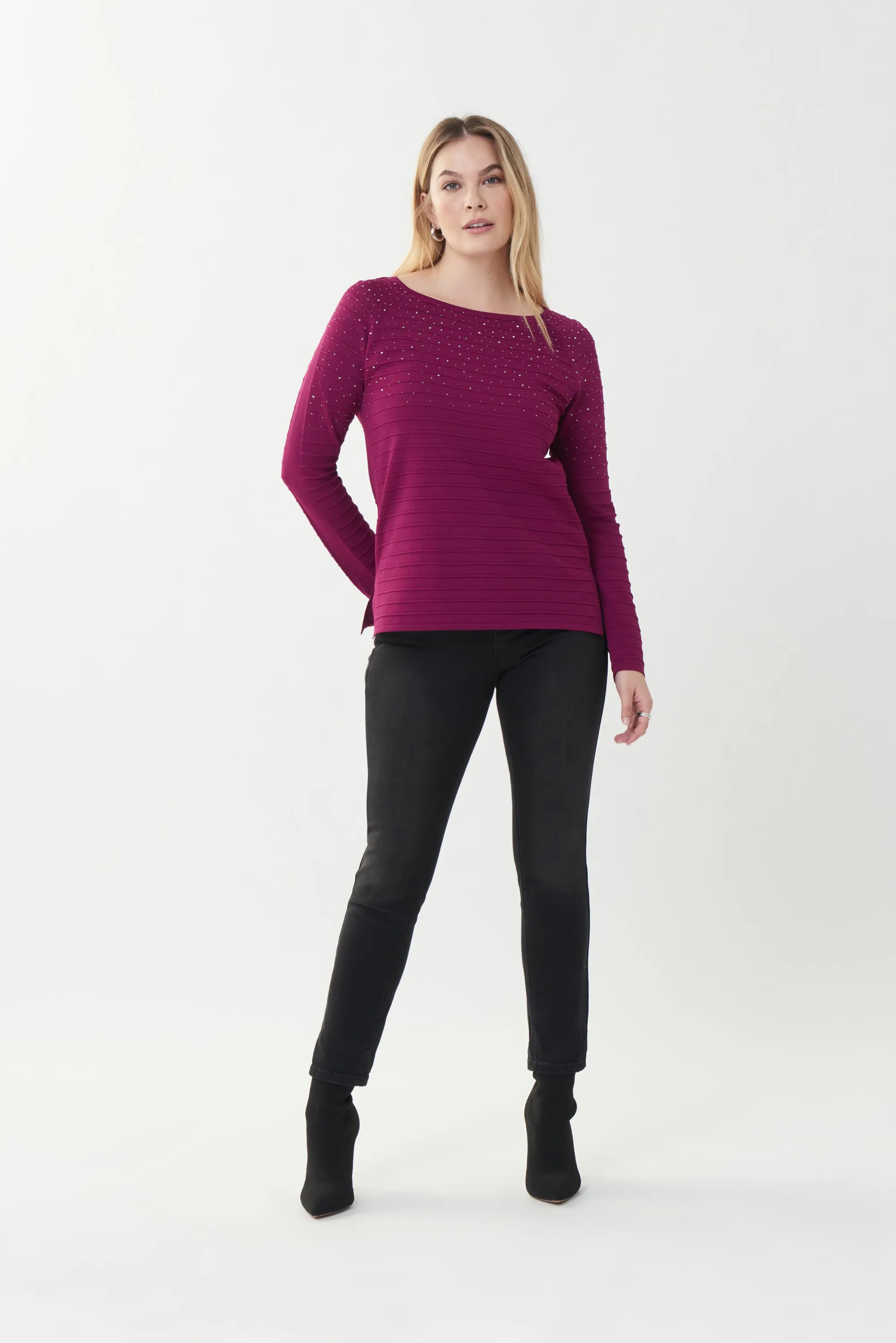 Embellished Sweater Style 223955