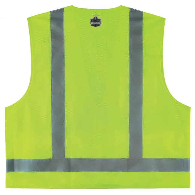 Ergodyne GloWear 8249Z Type R Class 2 Economy Hi-Vis Surveyors Vest - Lime