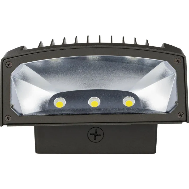 EXO SG2-80 Sling 80W LED Slender Wall Pack, 4000K 8000 Lumens, with Photocontrol, 120-277V, Dark Bronze