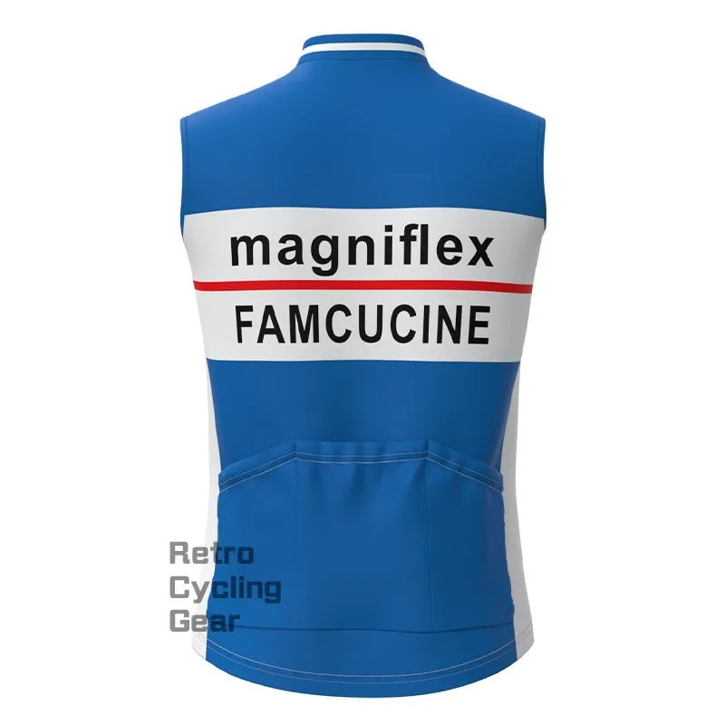 Famcucine Fleece Retro Cycling Vest