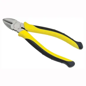 FATMAX 89-858 Diagonal Cutting Plier, 6 in OAL, 13/16 in Cutting Capacity, Black Handle, Slip-Resistant Handle