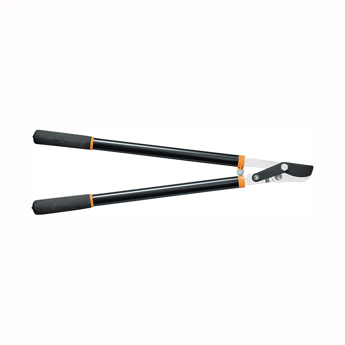 FISKARS 9132 Power Lever Lopper, 1-5/8 in Cutting Capacity, Bypass Blade, Steel Blade, Steel Handle, 28 in OAL