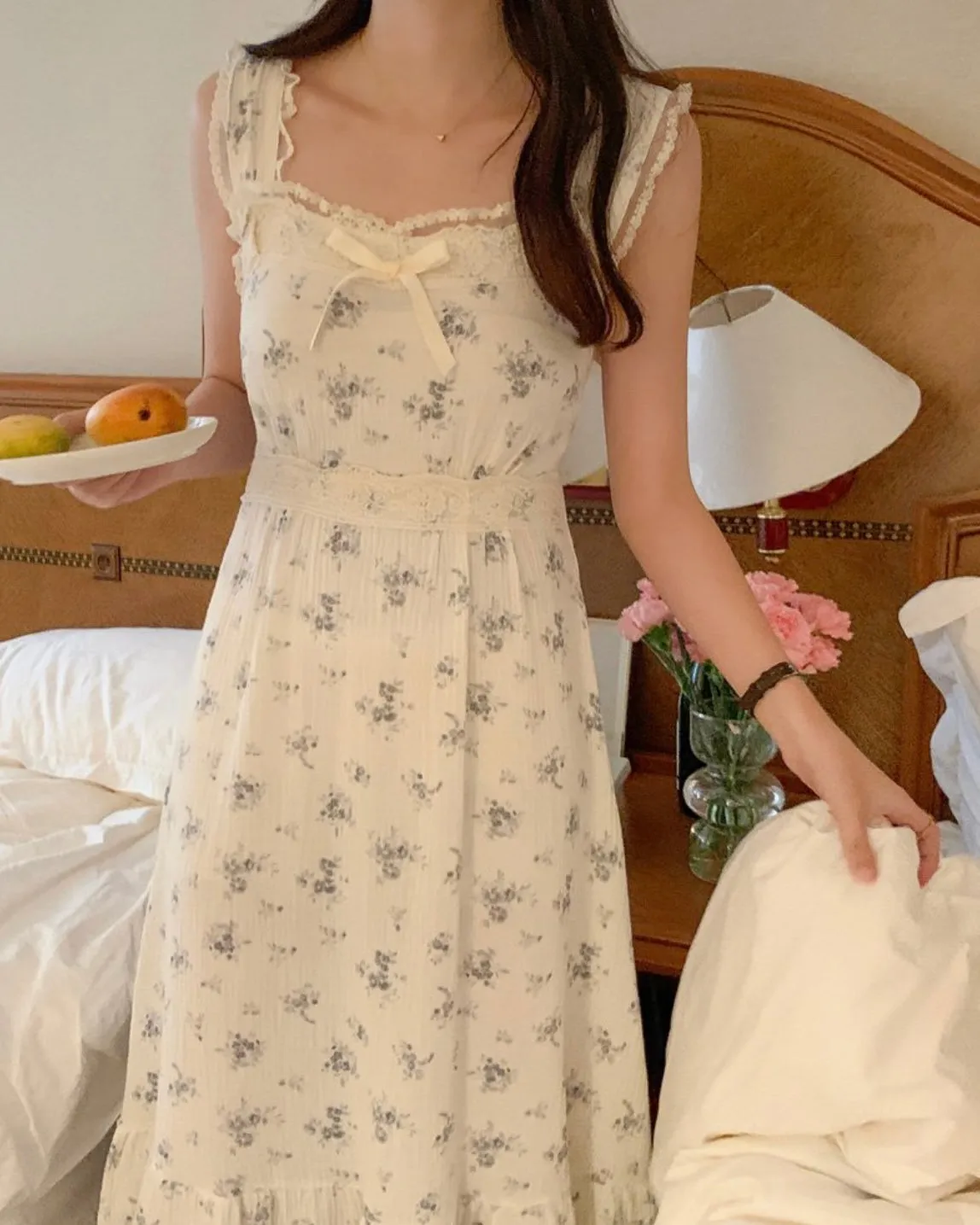 Flower Night Dress