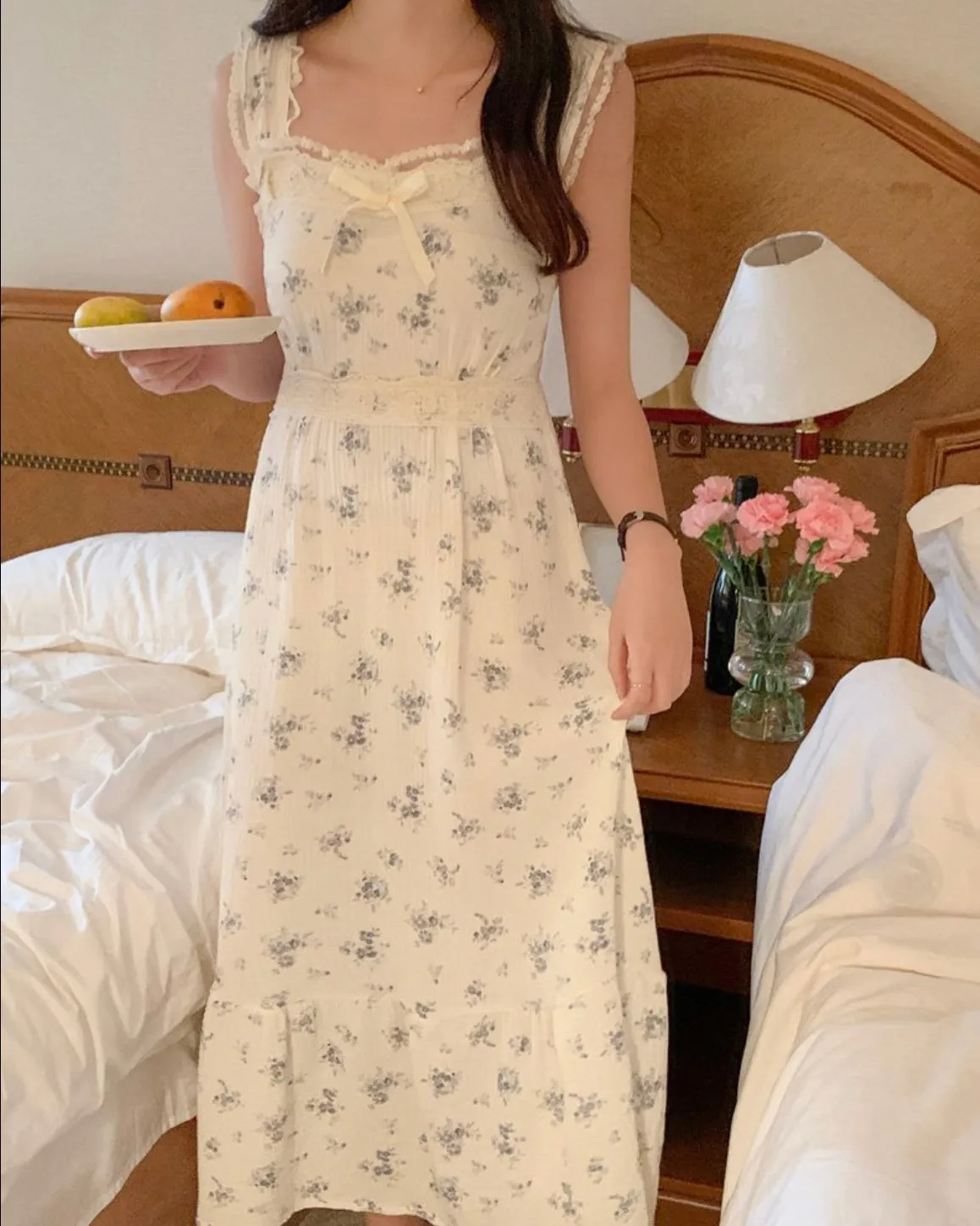 Flower Night Dress