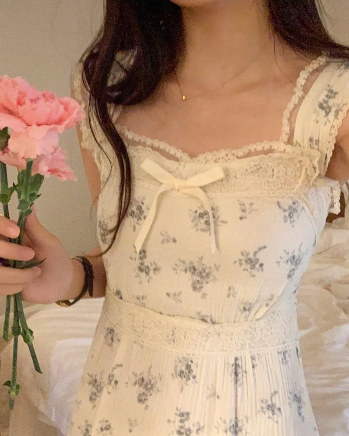 Flower Night Dress