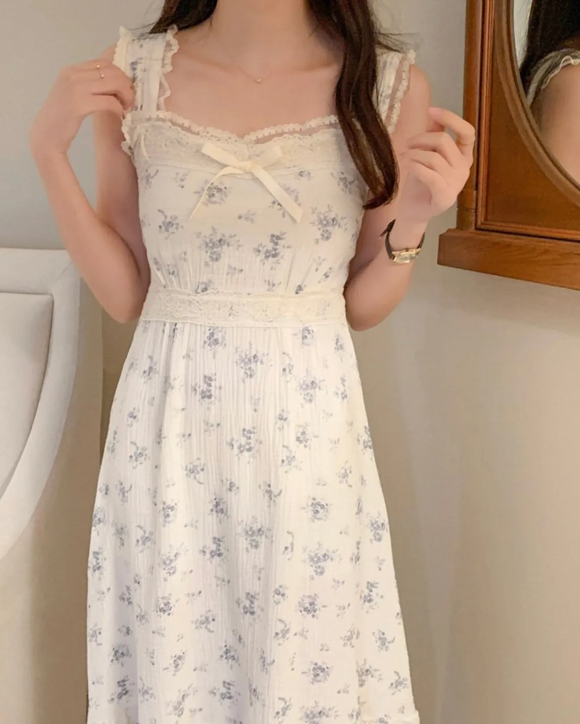 Flower Night Dress