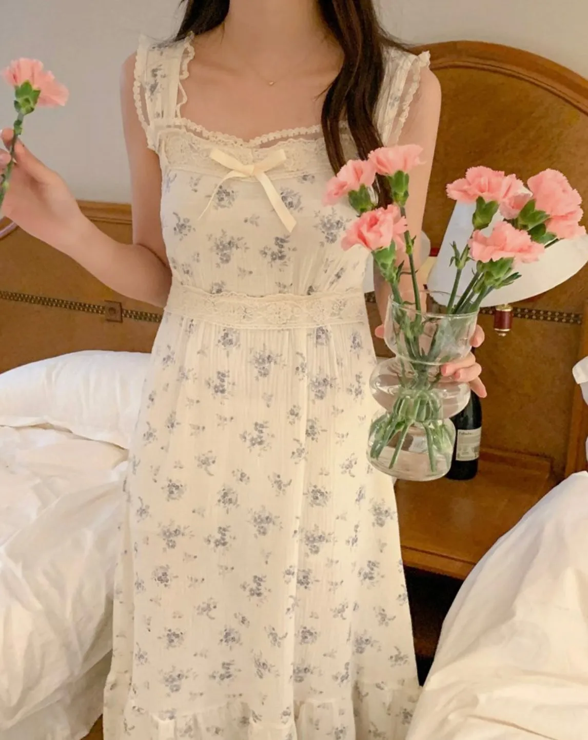 Flower Night Dress