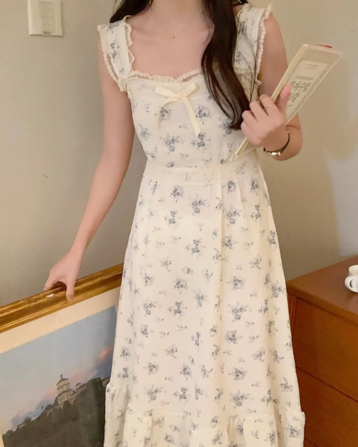 Flower Night Dress