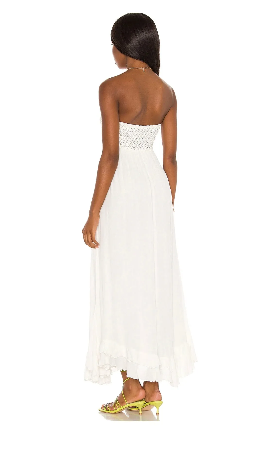 FREE PEOPLE: ADELLA CORSET MAXI DRESS