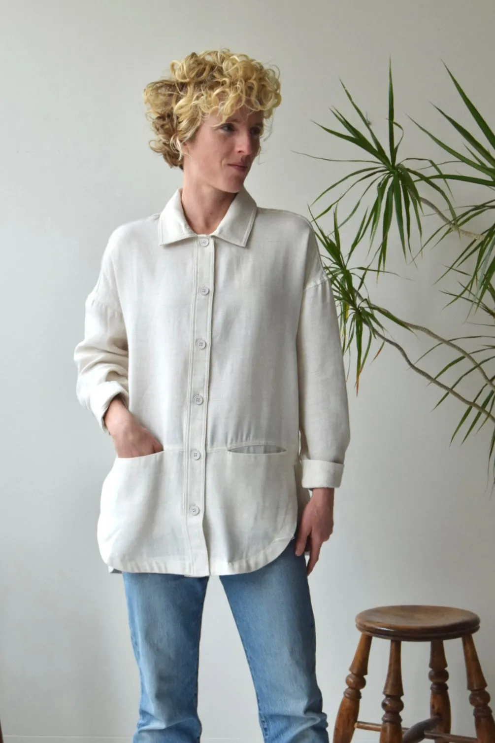 Giroux Cotton Linen Shacket