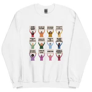 Global Protesting Women Sweatshirt