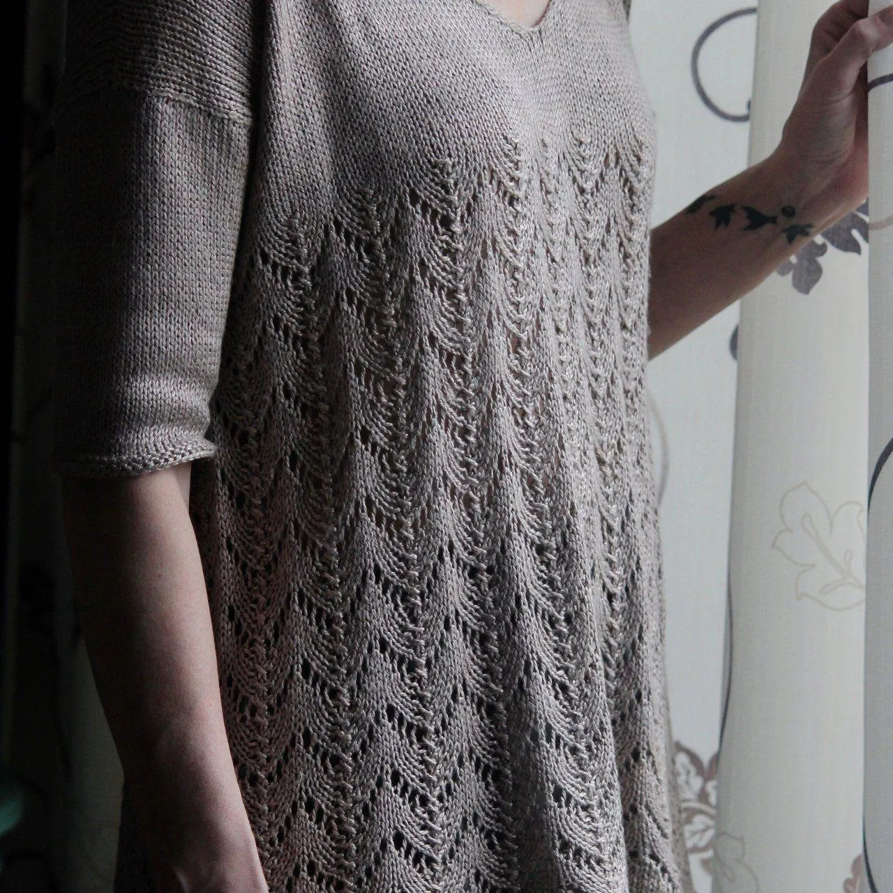 Grace Silk Tee | Free Knitting Pattern