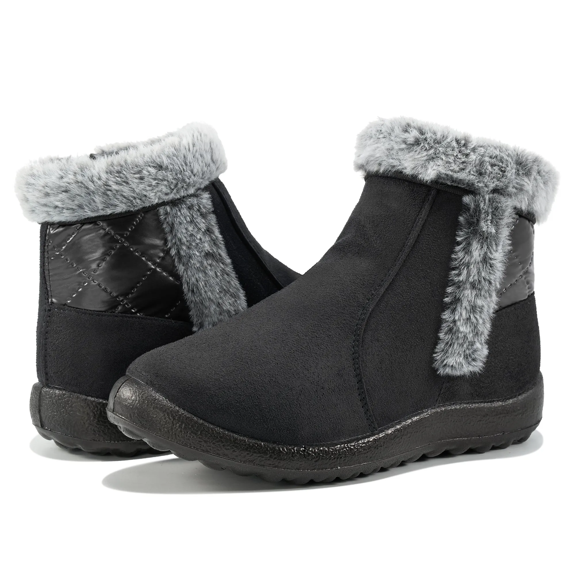 HARENC™Faux Fur Warm Snow Boots 2022