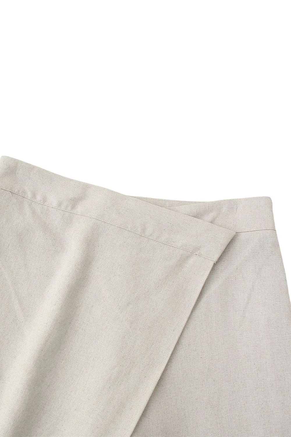 ‘Harper’ Linen Blend Wrap Pants