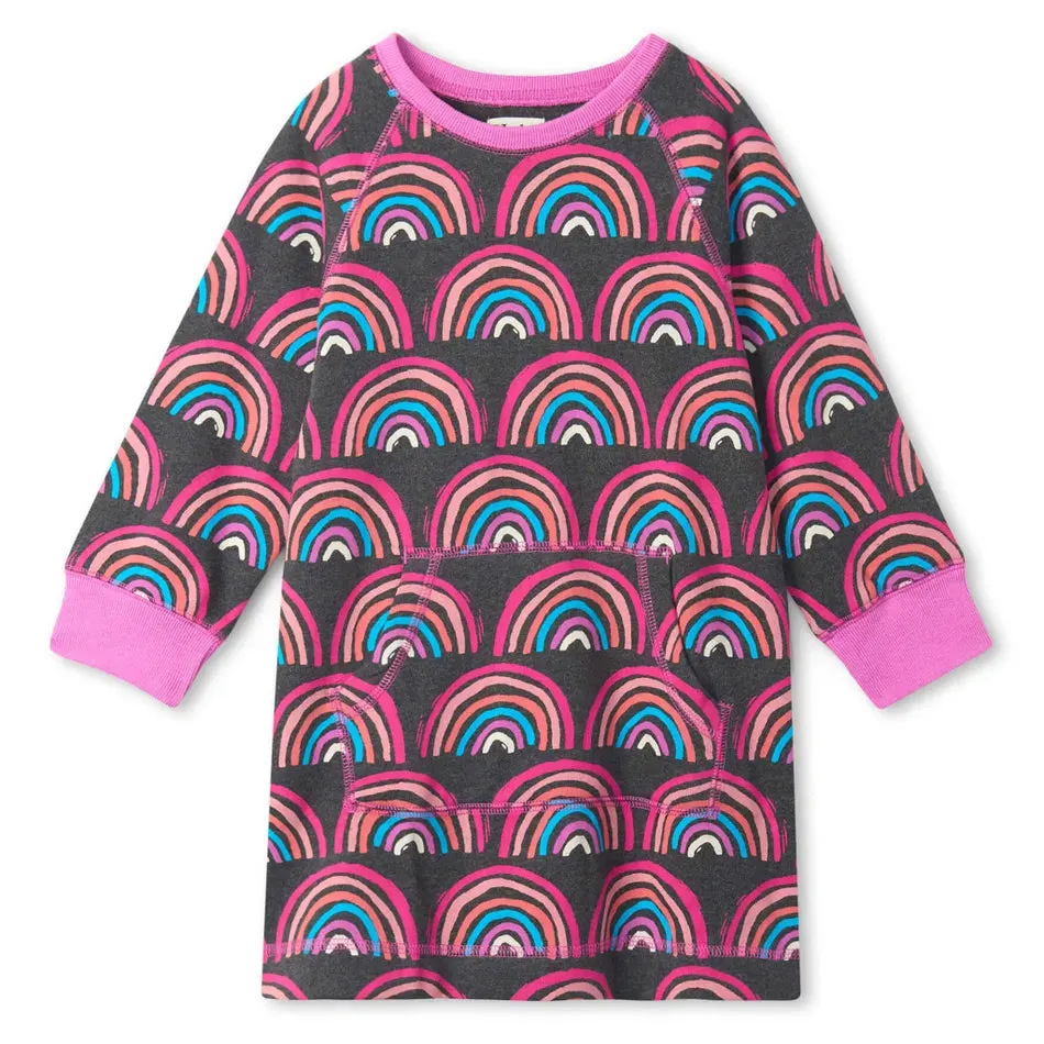 Hatley Sweater Dress - Prismatic Rainbows