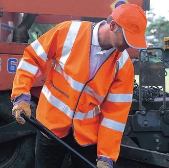 Hi Viz Long Sleeve Motorway Jerkin