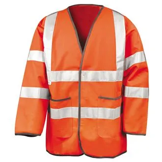 Hi Viz Long Sleeve Motorway Jerkin