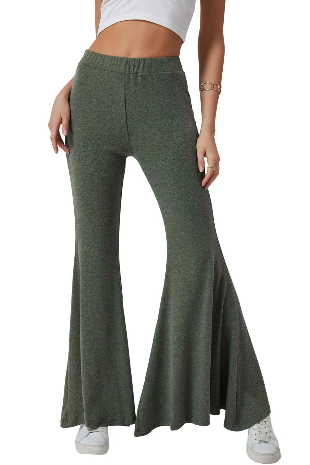 High Waist Flare Pants