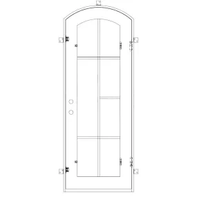 Hollywood with Thermal Break - Single Arch | Standard Sizes