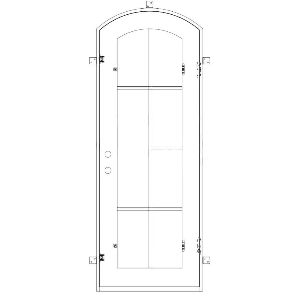 Hollywood with Thermal Break - Single Arch | Standard Sizes