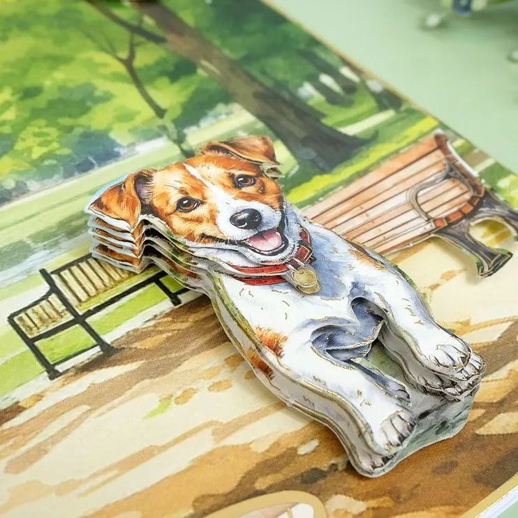 Hunkydory Jack Russell Terrier & Beagle Decoupage Topper Sheet