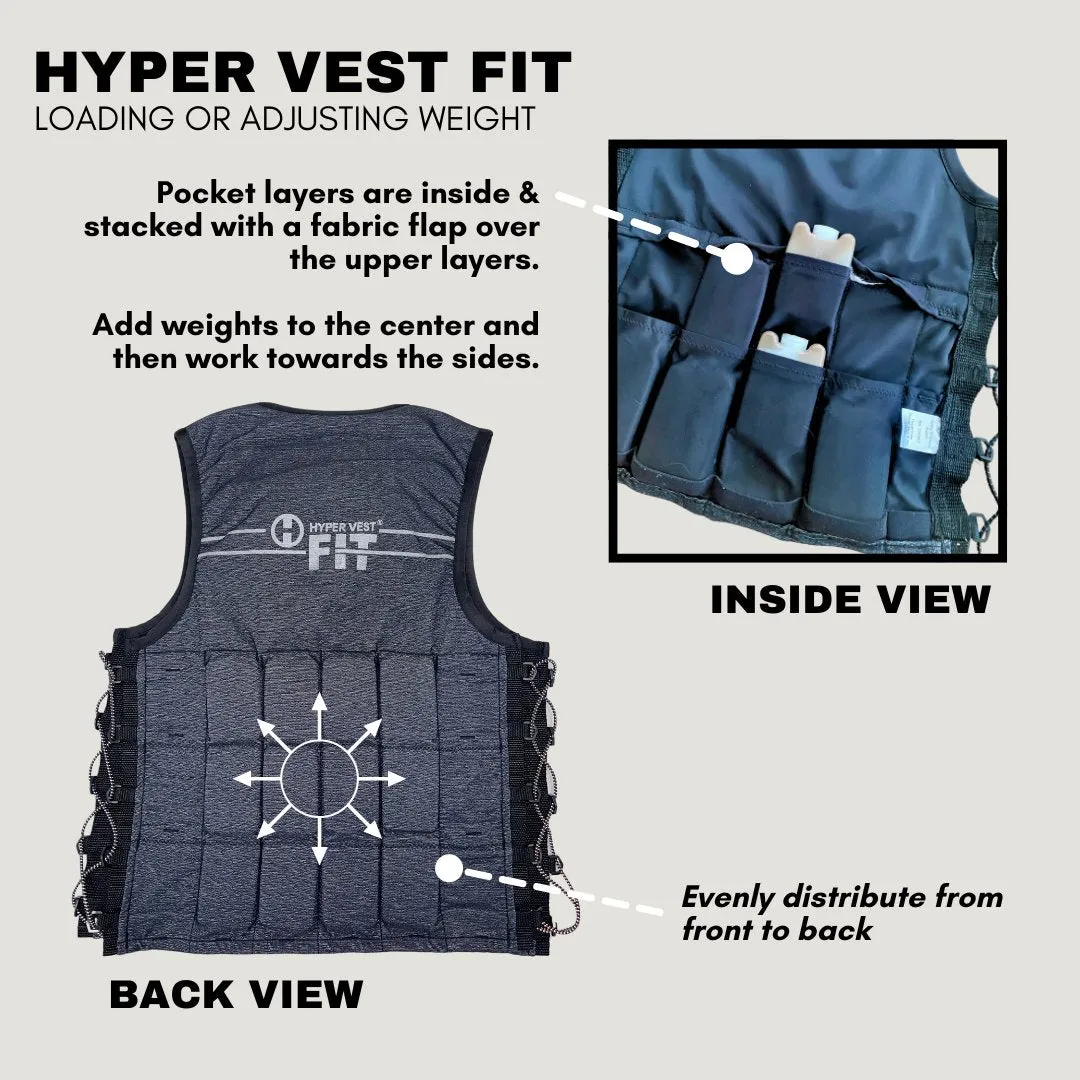 Hyper Vest FIT Weighted Vest for Women | Comfortable & Adjustable