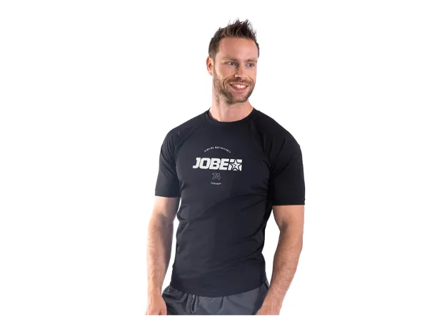 Jobe Rash Guard Shortsleeve Men Black - 6 Sizes