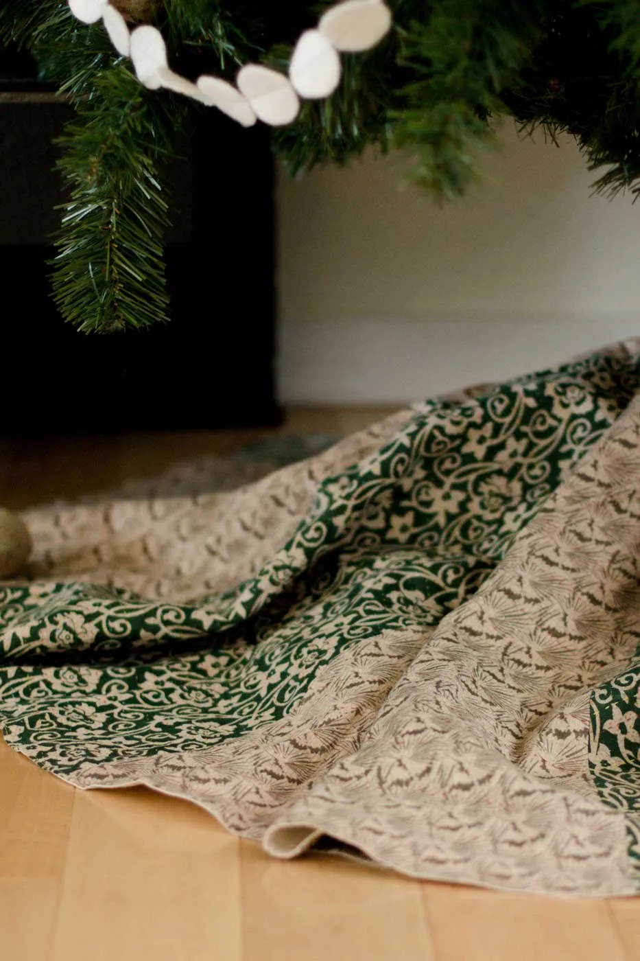 Kantha Christmas Tree Skirt No. 11