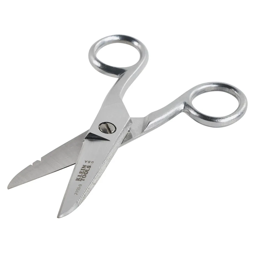 Klein Electricians Scissors Stripping Notches (94-2100-9)