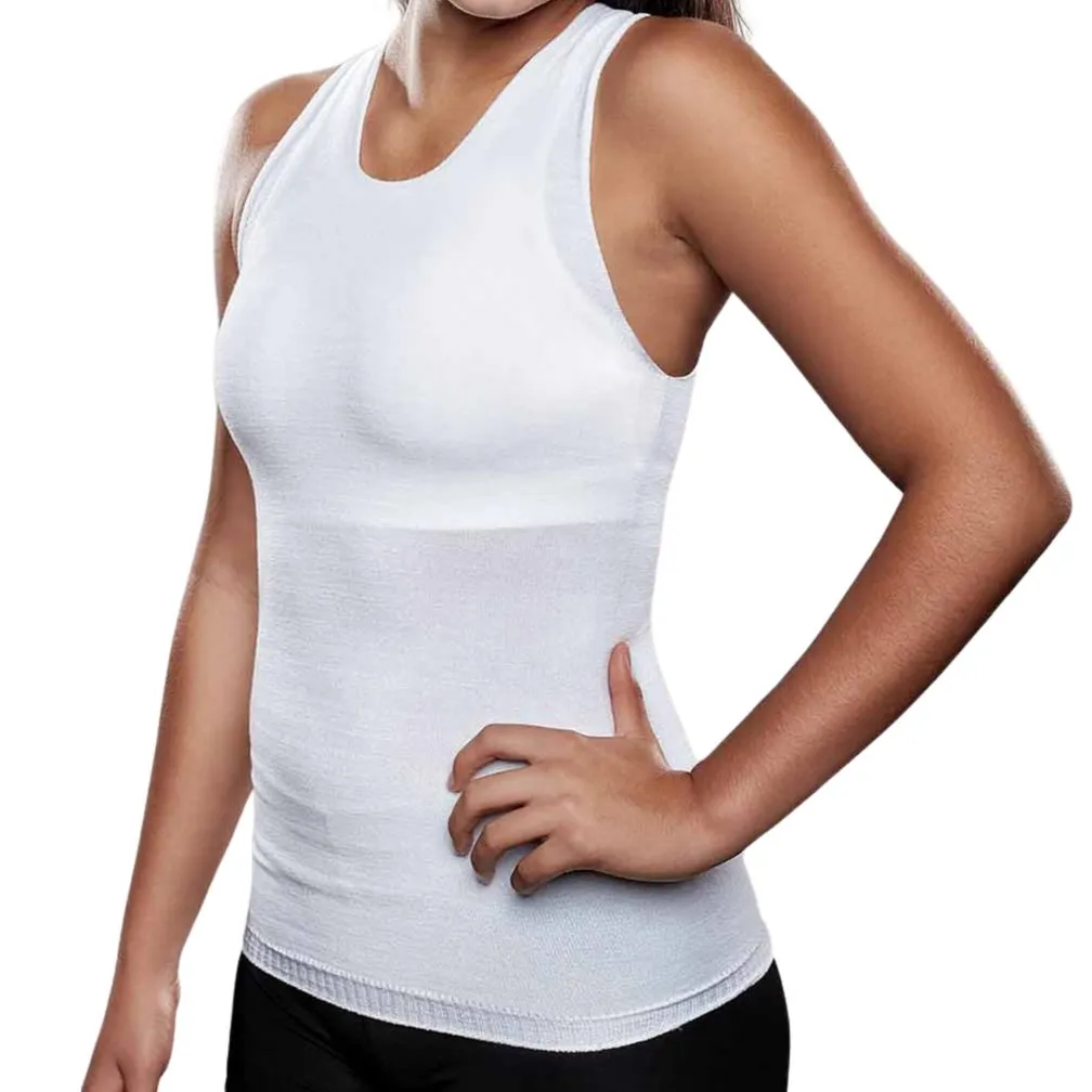 Knit-Rite - Lightweight Unisex Seamless Vest Torso Brace Interface - V-Neck