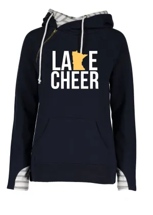 LAKE Cheer State PL Cheer Sweatshirt double hood hoodie