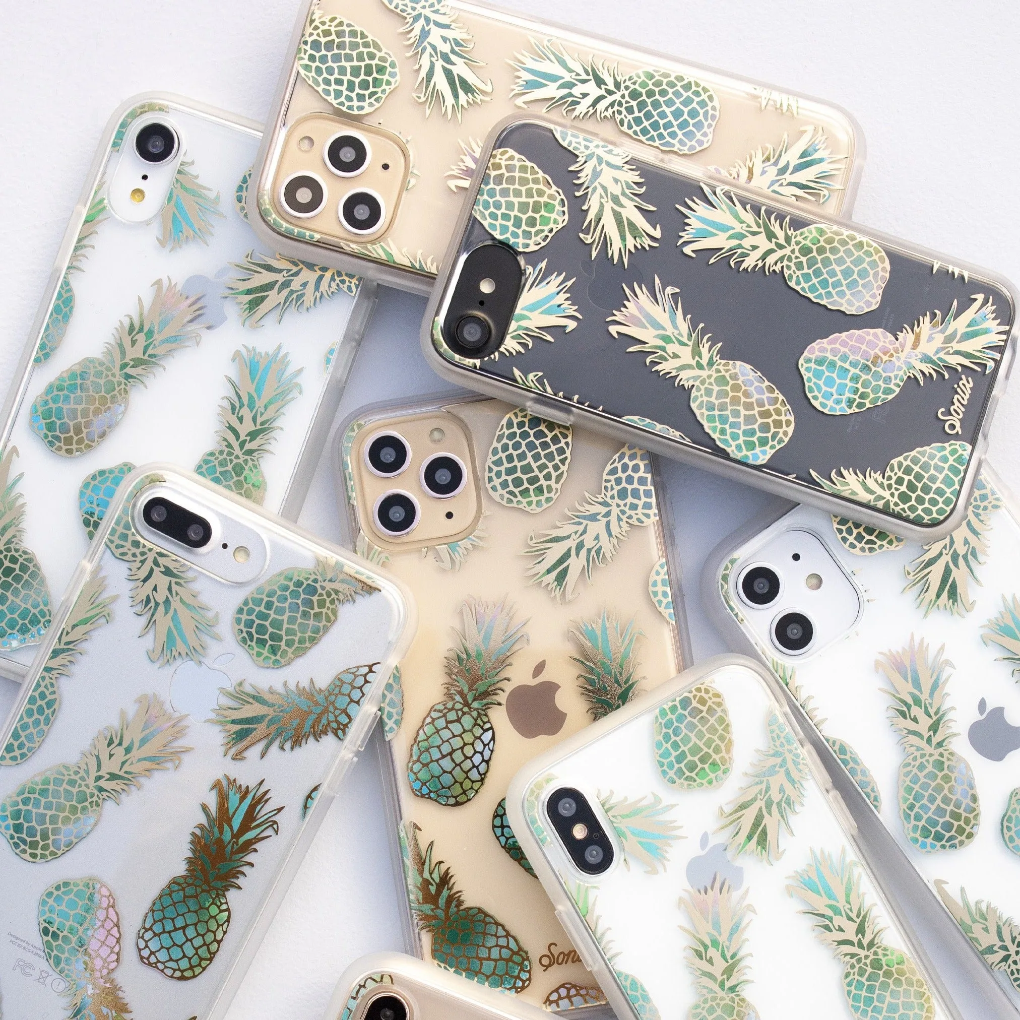 Liana Teal iPhone Case