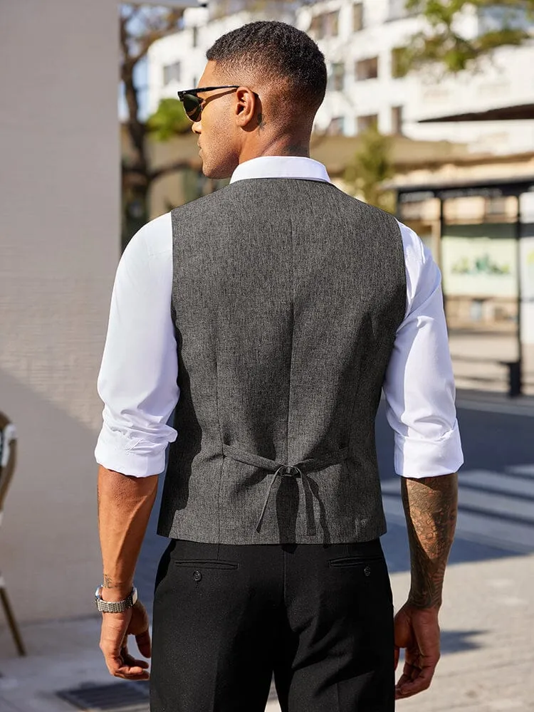 Lightweight Double Breasted Suit Vest (US Only)