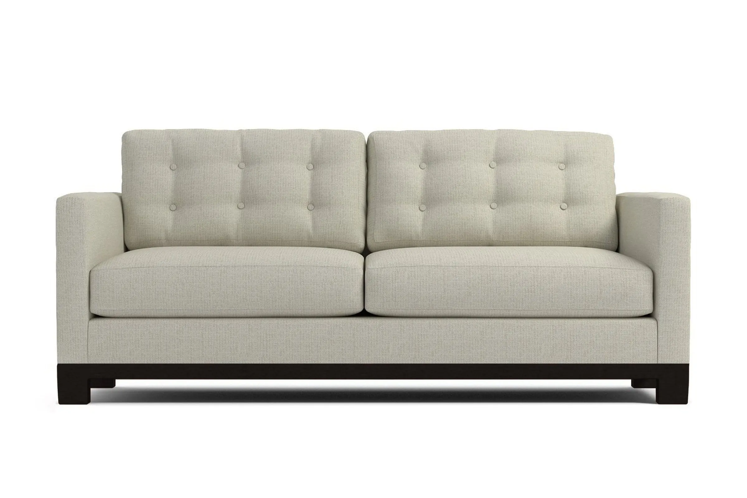 Logan Drive Twin Size Sleeper Sofa Bed :: Leg Finish: Espresso / Sleeper Option: Memory Foam Mattress