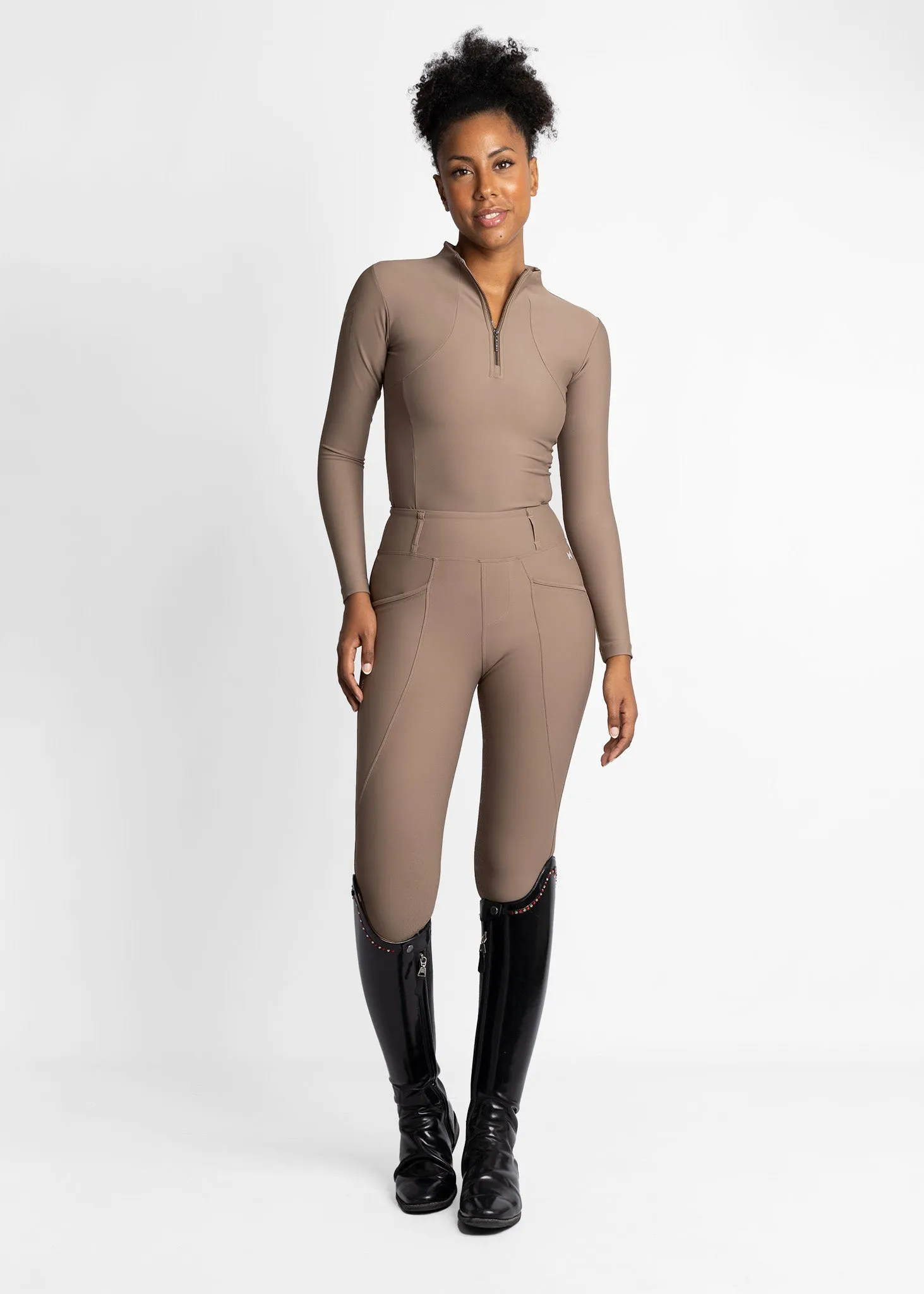 Long Sleeve Base Layer (Nougat)